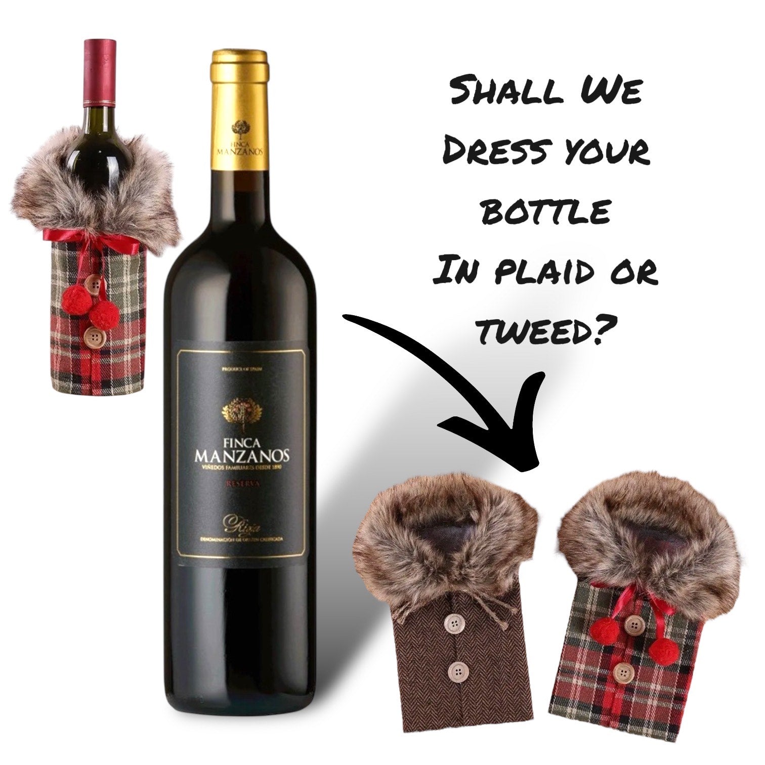 Dressed to impress wine gift